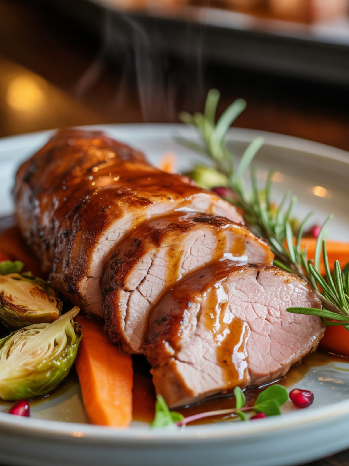 New Year's Maple-Mustard Pork: A Celebratory Main Dish to Welcome the Year