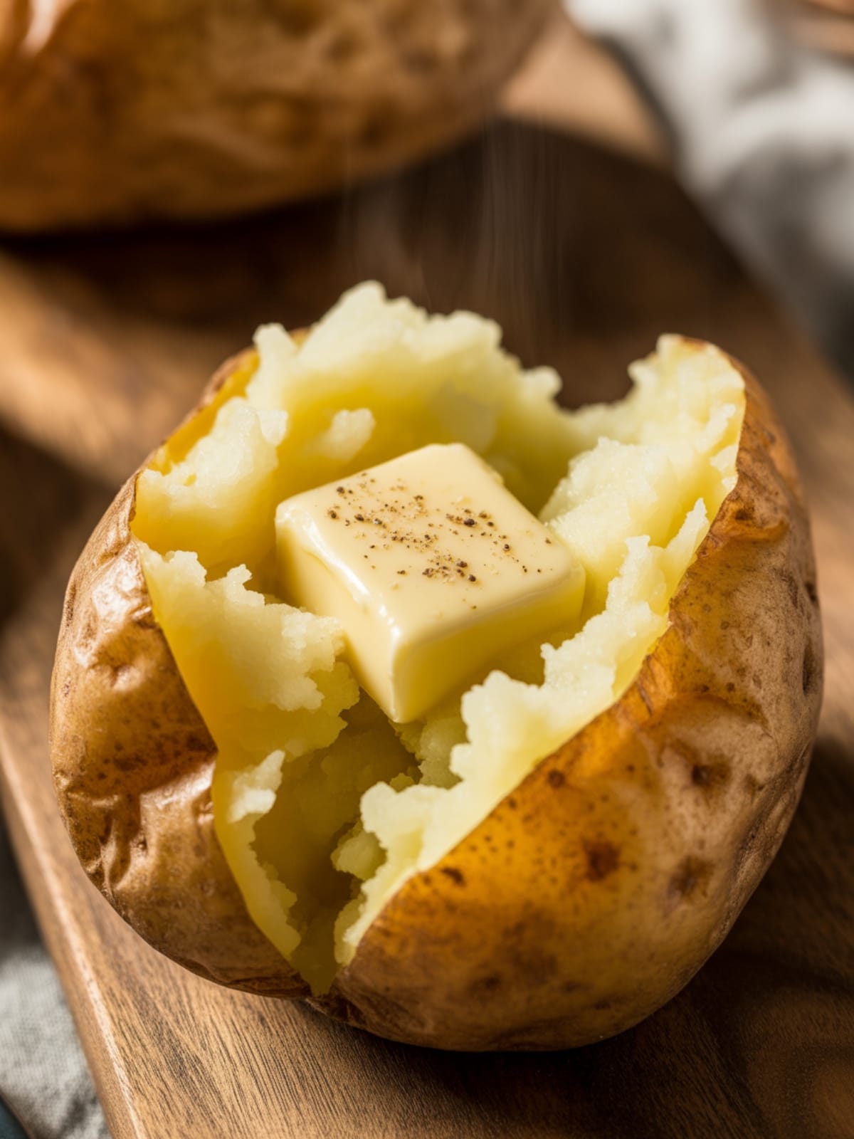 Perfect Air Fryer Baked Potatoes: Crispy Outside, Fluffy Inside