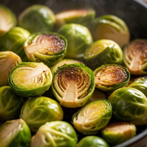 Perfectly Caramelized Sauteed Brussels Sprouts You'll Actually Crave