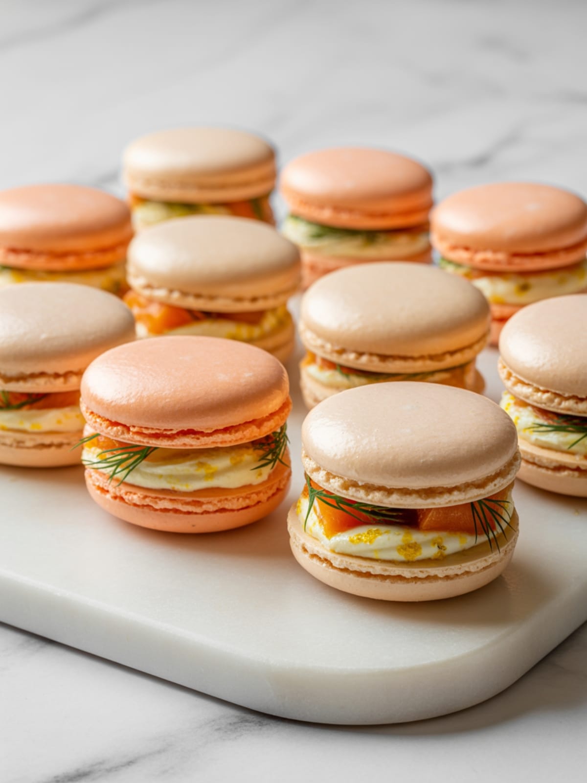 Savoury Salmon Macaroons